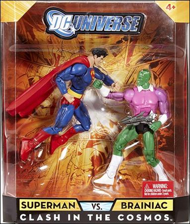 DC Universe Classics (2-Packs) figure 8 Clash in the Cosmos (Superman vs Brainiac)