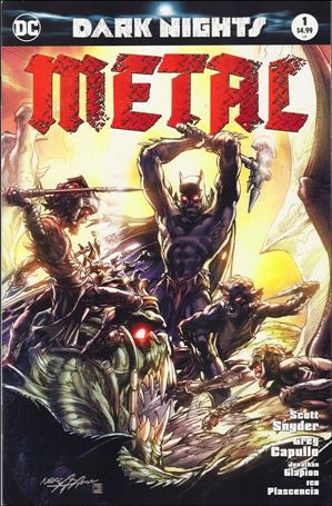Dark Nights: Metal issue 1-V Neal Adams Legends Comics and Games Cover