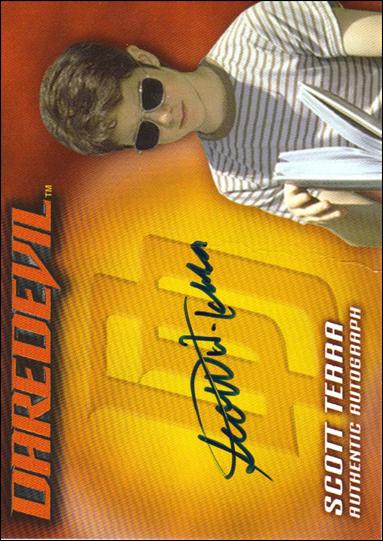 Daredevil: The Movie (Authentic Autograph Subset) card 5 Scott Terra as Young Matt Murdock 1:192