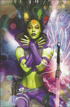 Guardians of the Galaxy (2019) issue 1-S Greg Horn Den of the Damned Virgin Cover 1/1000