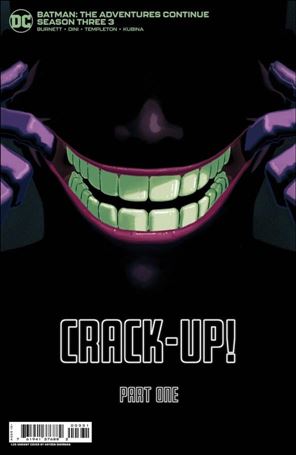Batman: The Adventures Continue Season Three issue 3-D Hayden Sherman 1:25 Title Card Cardstock Cover