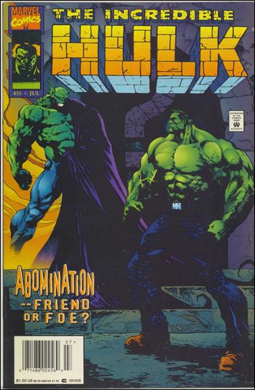 Incredible Hulk (1968) issue 431-B Newsstand Edition / Price Variant