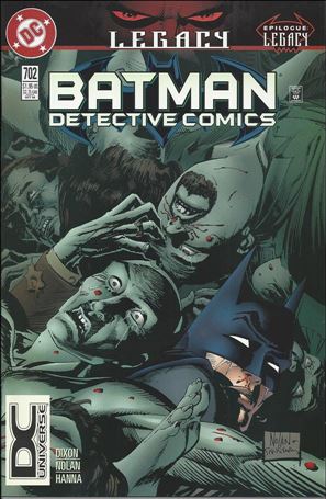 Detective Comics (1937) issue 702-B DC Universe UPC (2nd Printing)