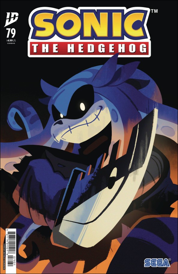 Sonic the Hedgehog (2018) issue 79-C Nathalie Fourdraine 1:10 Cover
