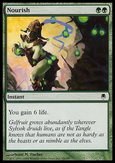 Magic the Gathering: Darksteel (Base Set) card 78 Nourish