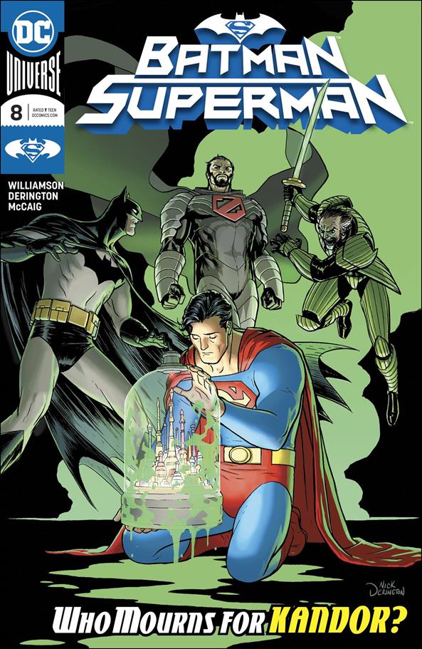 Batman/Superman (2019) issue 8 Nick Derington Cover