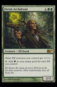 Magic the Gathering: 2012 Core Set (Base Set) card 172 Elvish Archdruid