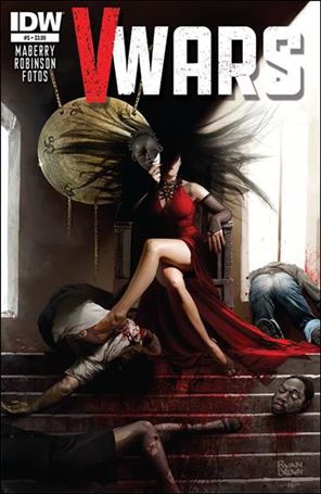 V-Wars issue 5 Ryan Brown Cover