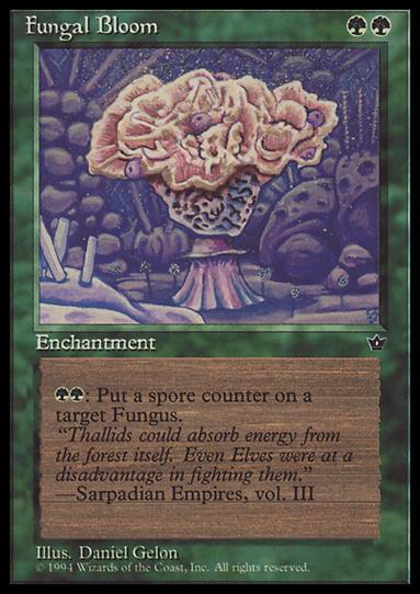 Magic the Gathering: Fallen Empires (Base Set) card 70 Fungal Bloom