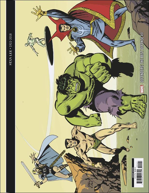 Defenders: The Best Defense issue 1-F Sal Buscema 1:200 Remastered Cover