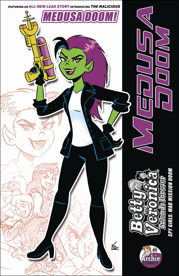 B&V Friends Forever: Spy Girls issue 1-B Vincent Lovallo Cover