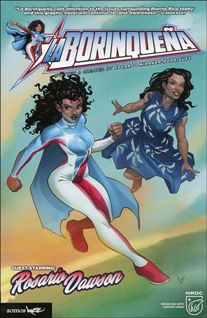 La Borinqueña Guest Starring Rosario Dawson issue nn-I Alvaro Jimenez Cover
