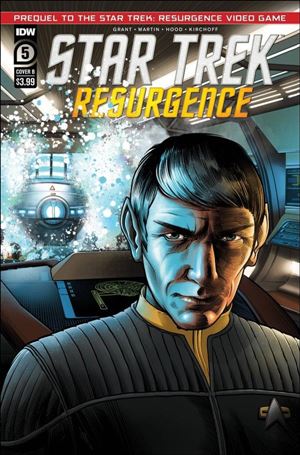 Star Trek: Resurgence issue 5-B James Gray Cover
