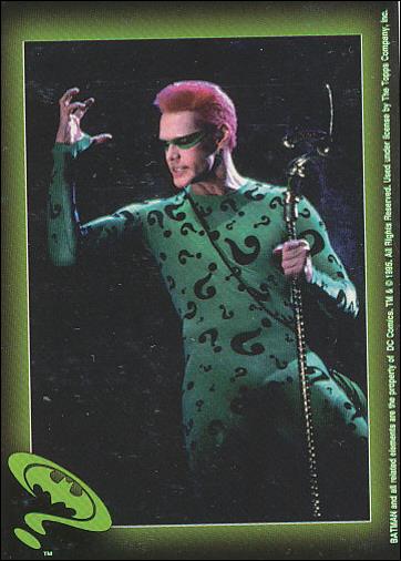 Batman Forever Stickers (Base Set) card 51 Epic Questioner