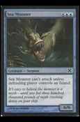 Magic the Gathering: 10th Edition (Base Set) card 106-B Sea Monster (Foil)