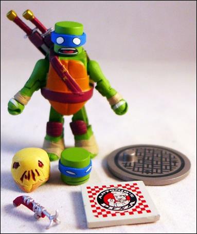 Teenage Mutant Ninja Turtles Minimates (Series 2) figure 2 Sewer Leonardo