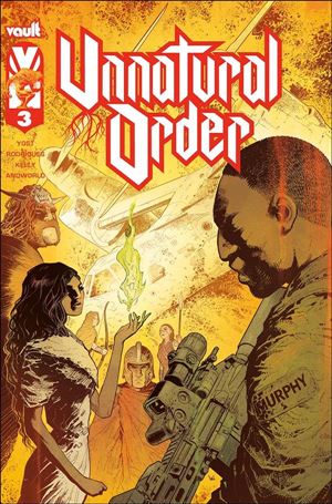 Unnatural Order issue 3 Val Rodrigues Cover