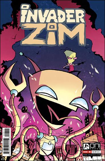 Invader Zim issue 8 Dave Crosland Cover