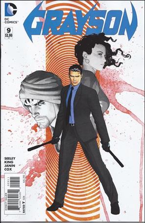Grayson issue 9 Mikel Janin Cover