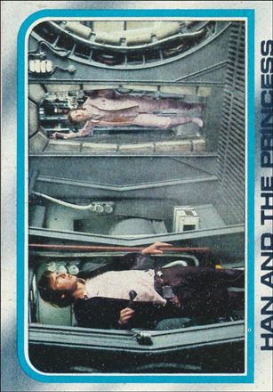 Star Wars: The Empire Strikes Back: Series 2 (Base Set) card 178 Han and the Princess