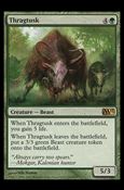 Magic the Gathering: 2013 Core Set (Base Set) card 193 Thragtusk