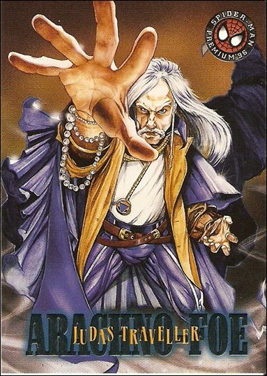Spider-Man Premium: Eternal Evil (Base Set) card 17 Judas Traveller