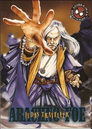 Spider-Man Premium: Eternal Evil (Base Set) card 17 Judas Traveller