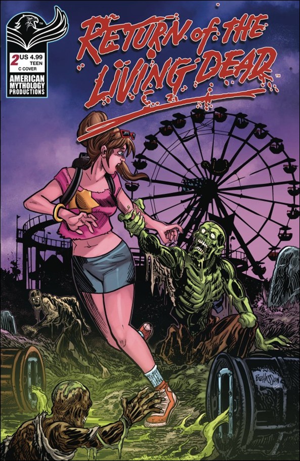 Return of the Living Dead (2024) issue 2-C Buz Hasson Cover