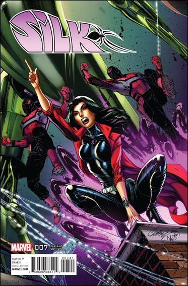Silk (2016) issue 7-B J. Scott Campbell Connecting Cover