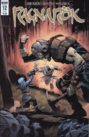 Ragnarok issue 12-B Lee Weeks Subscription Cover
