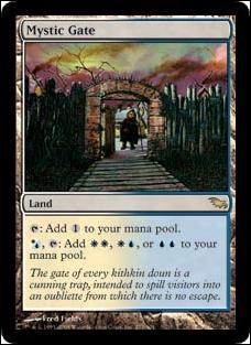 Magic the Gathering: Shadowmoor (Base Set) card 277 Mystic Gate