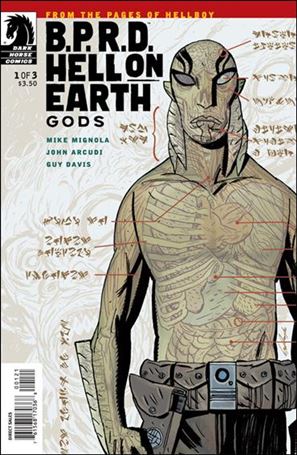 B.P.R.D. Hell on Earth: Gods issue 1-B Guy Davis 1:5 Cover