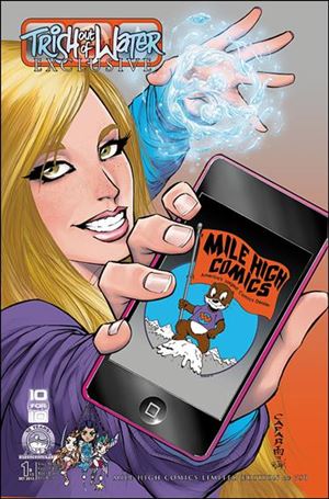 Trish Out of Water issue 1-D15 Giuseppe Cafaro Mile High Comics Cover 1/750