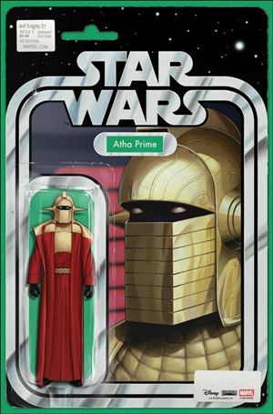Star Wars: Jedi Knights issue 1-D John Tyler Christopher Action Figure Cover