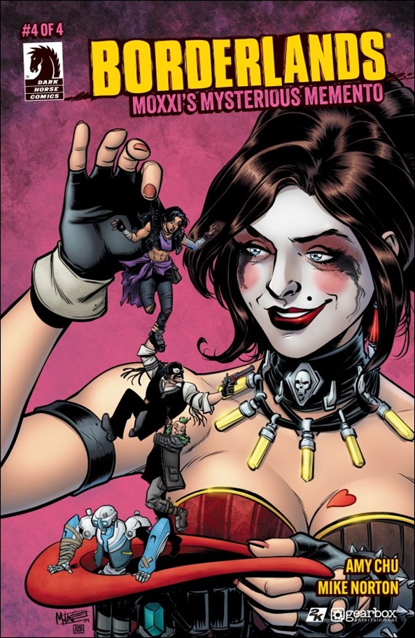 Borderlands: Moxxi's Mysterious Memento issue 4 Mike Norton Cover