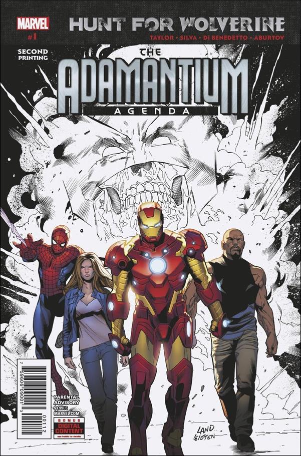Hunt for Wolverine: The Adamantium Agenda issue 1-D Greg Land Cover (2nd Printing)