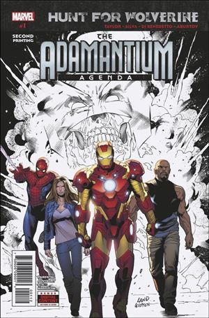Hunt for Wolverine: The Adamantium Agenda issue 1-D Greg Land Cover (2nd Printing)