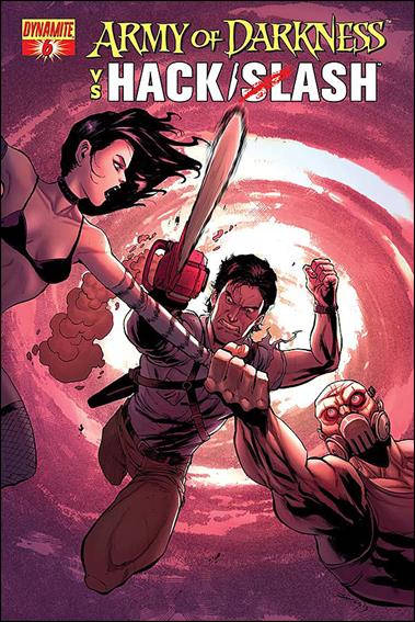 Army of Darkness vs. Hack/Slash issue 6-B Tim Seeley Cover