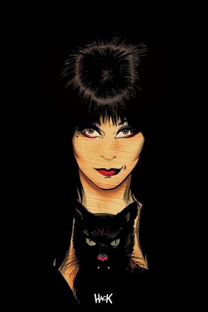 Elvira, Mistress of the Dark (2018) issue 5-F Robert Hack 1:20 Virgin Cover