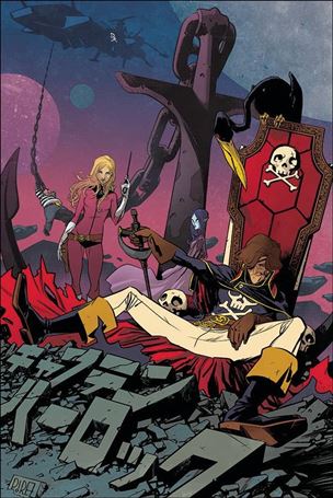 Space Pirate Captain Harlock issue 4-F Ramon Perez 1:10 Virgin Cover