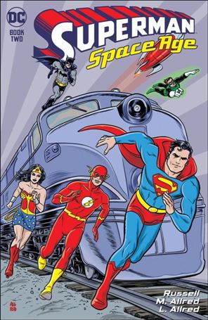 Superman: Space Age issue 2 Michael Allred Cover