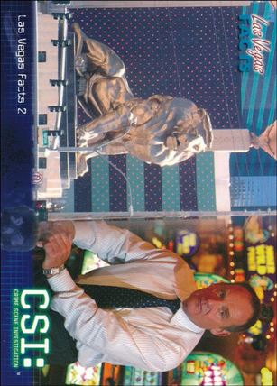 CSI: Crime Scene Investigation - Series Two (Base Set) card 50 Las Vegas Facts 2