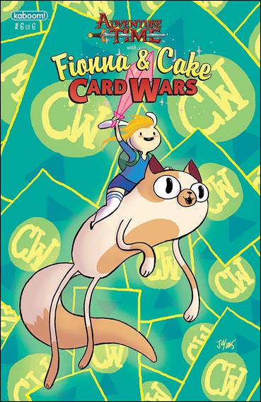 Adventure Time with Fionna and Cake: Card Wars issue 6 Jen Wang Cover