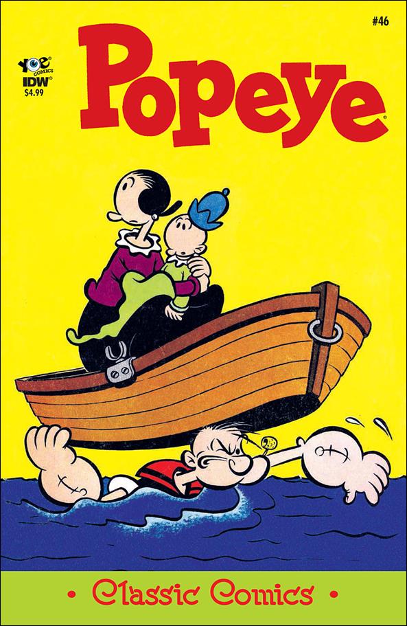 Classic Popeye issue 46 Bud Sagendorf Cover