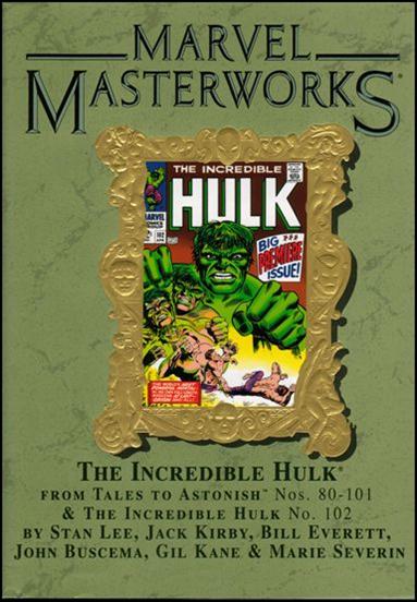 Marvel Masterworks: The Incredible Hulk issue 3-B Marble Dust Jacket Vol 56 1/1350