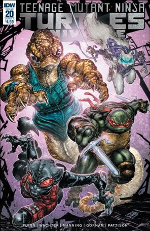 Teenage Mutant Ninja Turtles Universe issue 20 Freddie E. Williams II Cover