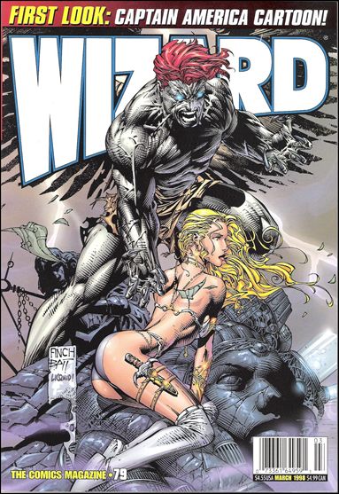 Wizard: The Comics Magazine issue 79-B David Finch Ascension Cover 