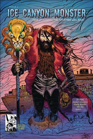 Ice Canyon Monster issue 1-B 2nd Printing Cover