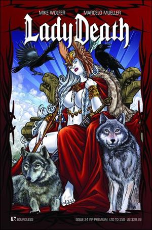 Lady Death (2010) issue 24-F VIP Premium Cover 1/350