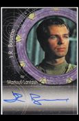 Stargate SG-1: Season 4 (Autograph Subset) card A18 J.R. Bourne as Martouf/Lantash